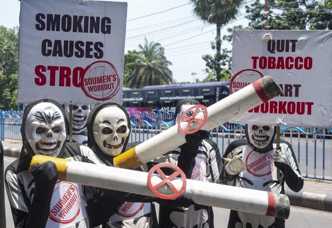 Image from: Children 9 times more at risk to new tobacco, warn experts