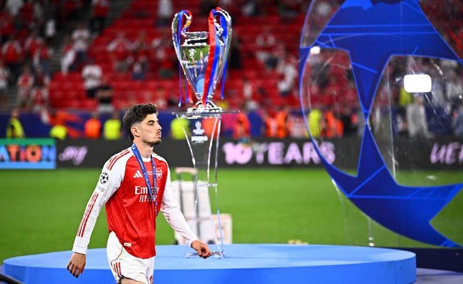 Image from: Havertz: 'Thrill of anticipation' to join German squad after CL drama