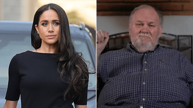 Image from: Meghan Markle's father 'happier than ever' with Filipino woman just two years older than daughter