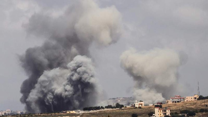 Image from: Lebanon PM condemns Israel's 'scorched-earth policy' as fresh strikes hit south