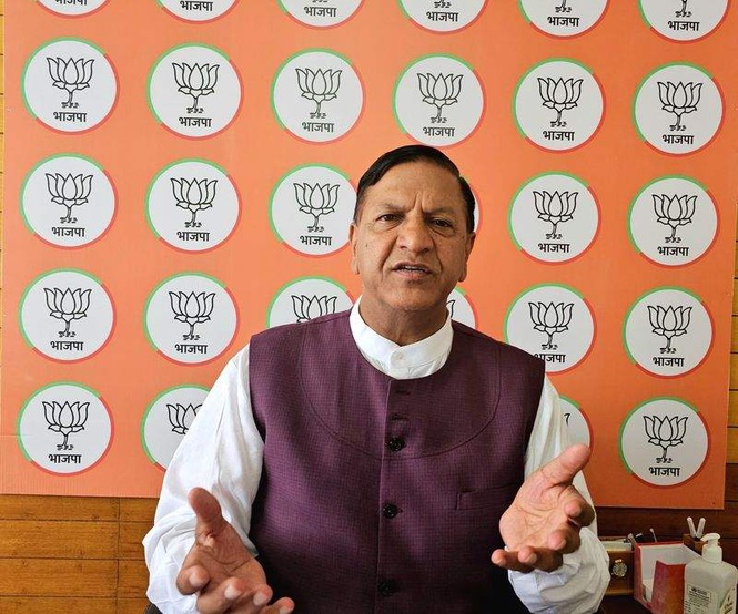 Image from: People of Himachal Pradesh have rejected Congress government: BJP state president Bindal