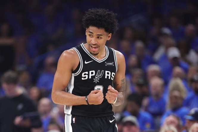 Image from: Dylan Harper’s mom reveals what she told him after NBA Finals berth