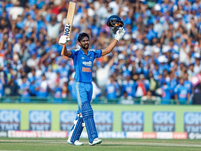 Image from: Ruturaj Gaikwad replaces injured Riyan Parag in India A squad for Sri Lanka tri-series
