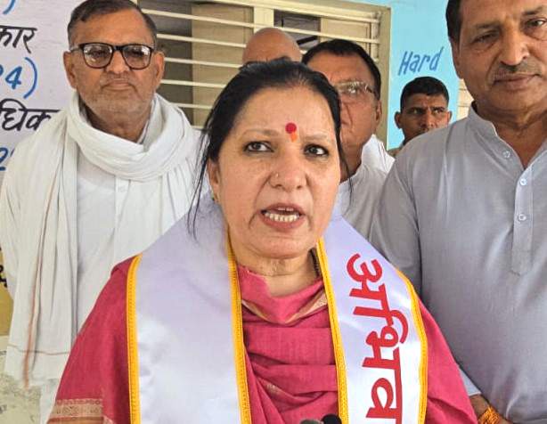 Image from: Don’t neglect Haryana at the cost of other states, Congress MLA Geeta Bhukkal tells CM Nayab Saini