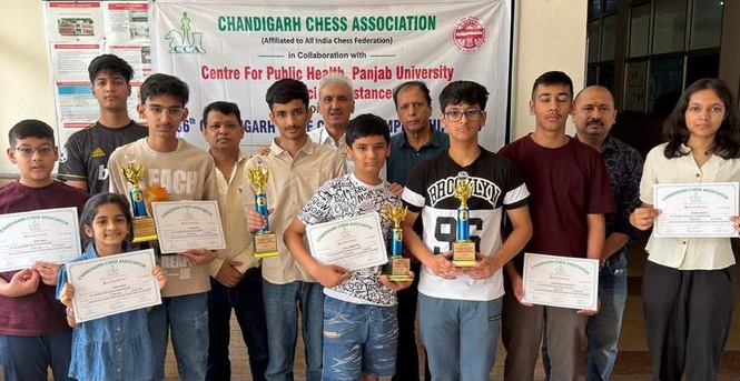 Image from: Ayaan wins Chandigarh chess championship