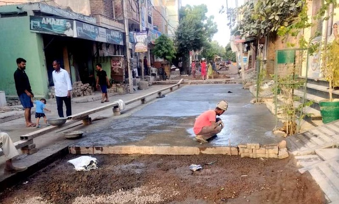 Image from: MC Commissioner calls for timely completion of development projects in Rohtak