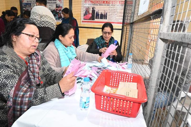 Image from: Himachal gets first Pink Counting Centre in Lahaul and Spiti