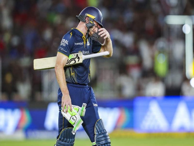 Image from: “Couldn’t get going in Powerplay”: GT batting coach Matthew Hayden after team’s loss to RCB in IPL 2026 final