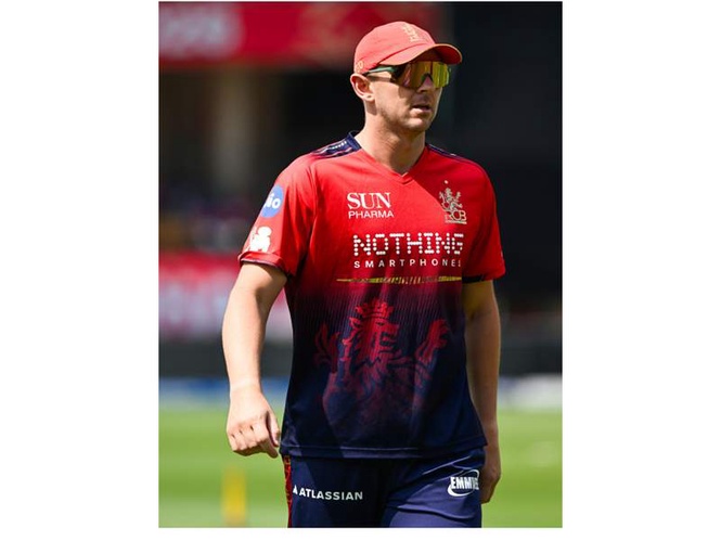 Image from: “That’s right up there”: Josh Hazlewood on maintaining a perfect record in T20 finals