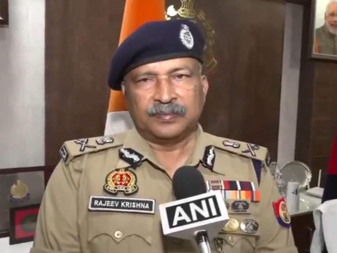 Image from: "Zero tolerance for crime, criminals": UP DGP Rajeev Krishna