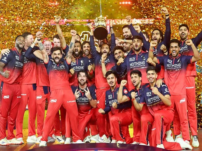 Image from: "Our focus will be on how we can do three in a row": Rajat Patidar following RCB's back-to-back IPL title win