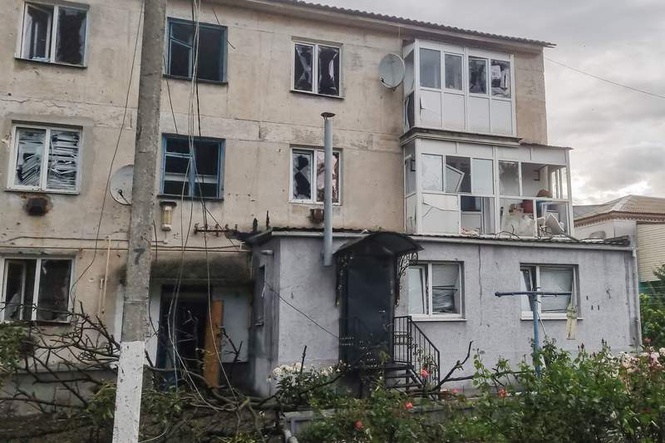 Image from: Many injured Ukrainians in latest Russian attacks