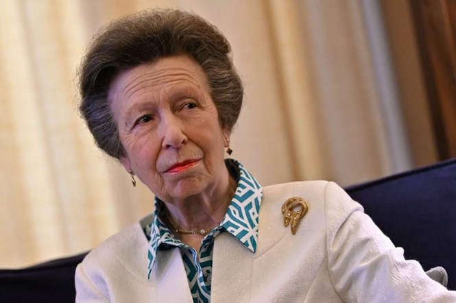 Image from: Princess Anne to stay working until her son's Gloucestershire wedding