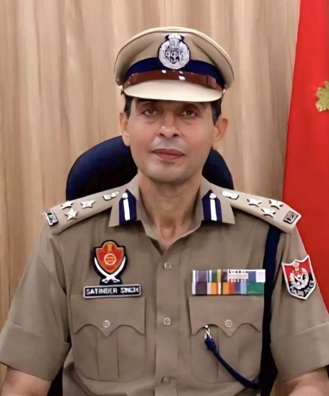 Image from: Satinder new Commissioner of Police, Jalandhar