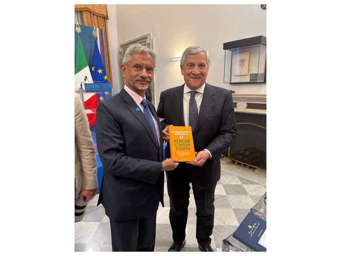 Image from: EAM Jaishankar extends Italy National Day greetings, reaffirms growing strategic partnership