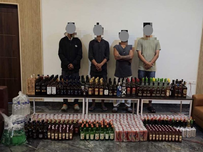 Image from: Manipur Police apprehend six people linked to militant cadres, two drug suspects in Statewide crackdown