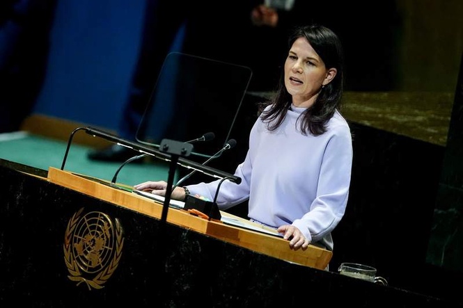Image from: Baerbock says UN reform overdue but world body remains indispensable