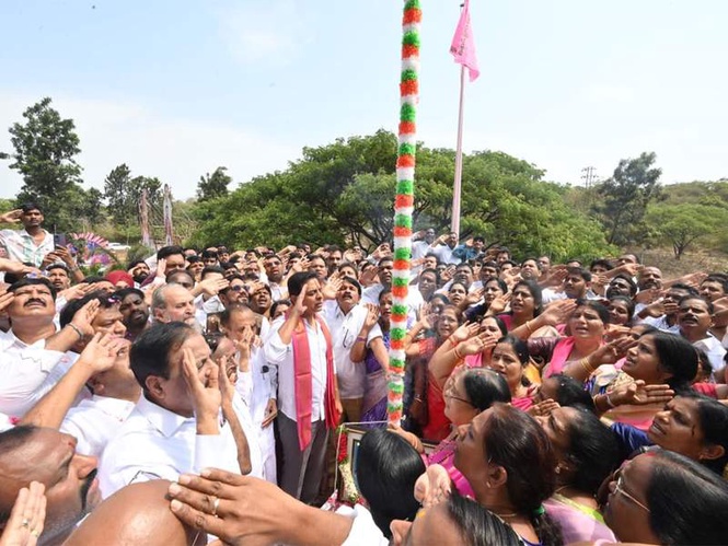 Image from: BRS working president KT Rama Rao reflects on state's decades-long struggle on Telangana Statehood Day