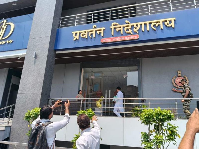 Image from: AAP MLA Raman Arora appears before ED in money laundering probe
