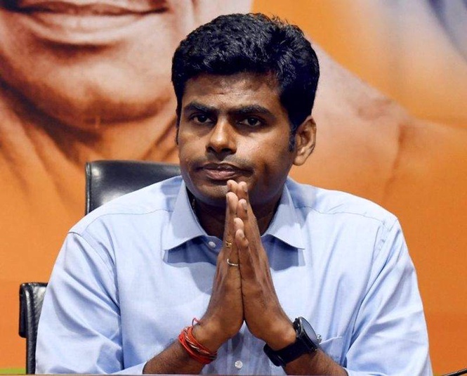 Image from: Once praised by Amit Shah, why Tamil Nadu BJP ex-chief K Annamalai wants to part ways with party