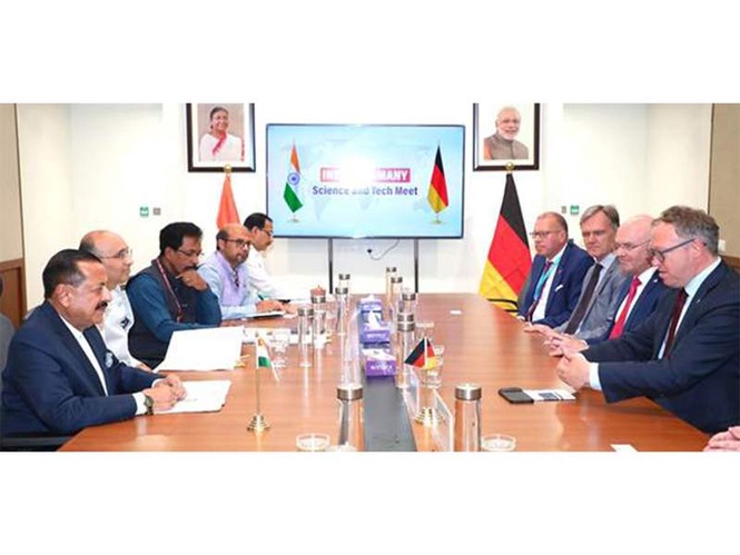 Image from: India, Germany explore cooperation in quantum communication, space and deep-tech innovation