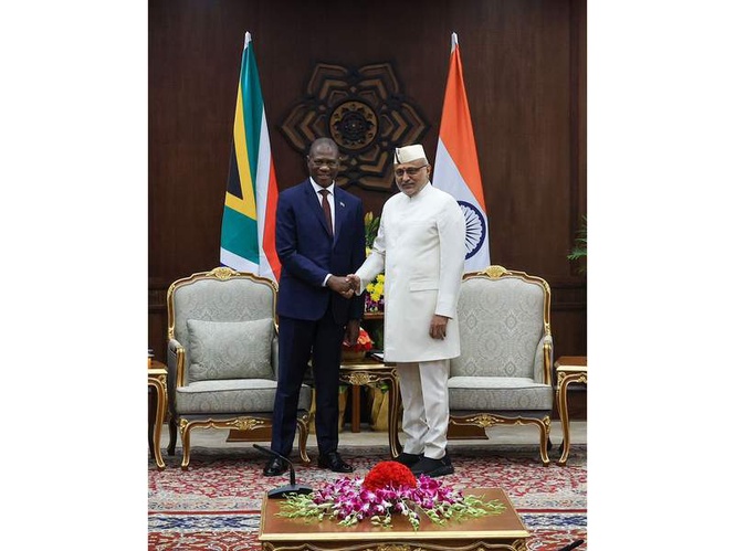 Image from: “Partnership not only about commerce, but about building resilient economies”: S.African Deputy President Mashatile