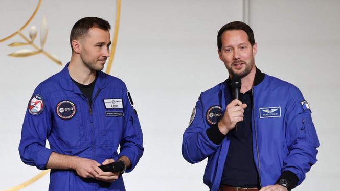 Image from: French astronauts set for 2027 voyages to ISS and first commercial space station