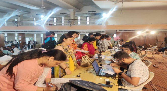 Image from: Haryana Commission gives final opportunity for biometric verification, physical tests