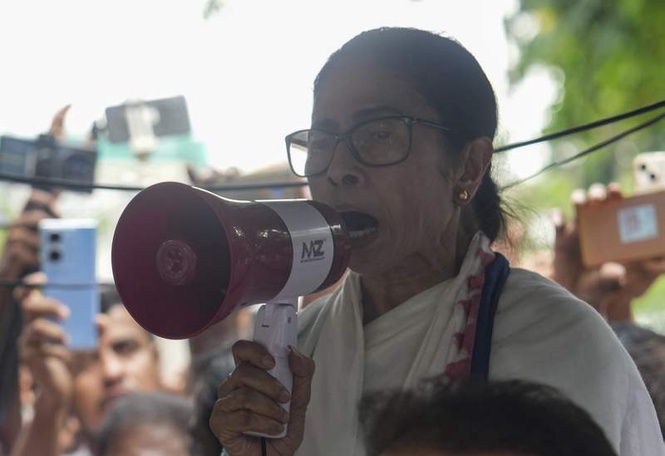 Image from: BJP won Bengal polls by rigging counting in 177 seats; will not abandon TMC workers: Mamata