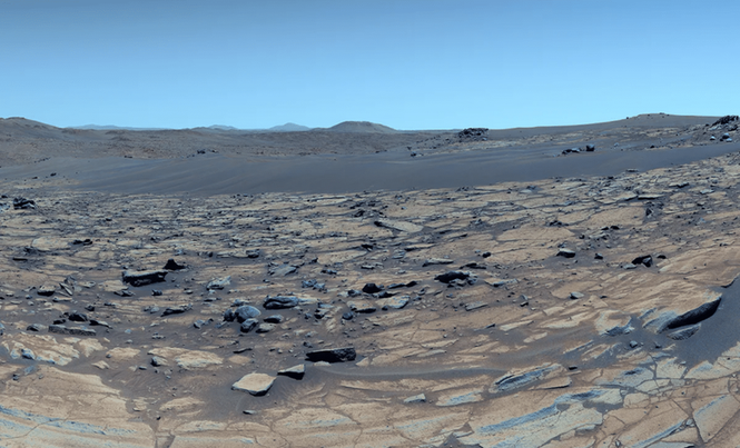 Image from: Perseverance Rover Captures Unprecedented Panorama Of Mars Surface
