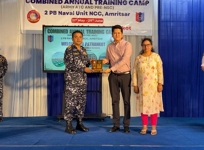 Image from: NCC combined training camp commences at Pathankot school
