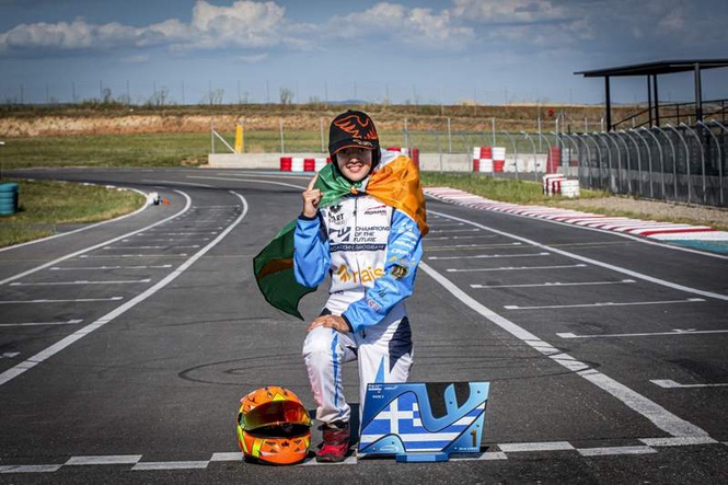 Image from: J&K’s 11-yr-old Atiqa Mir continues her rapid rise in world motorsport