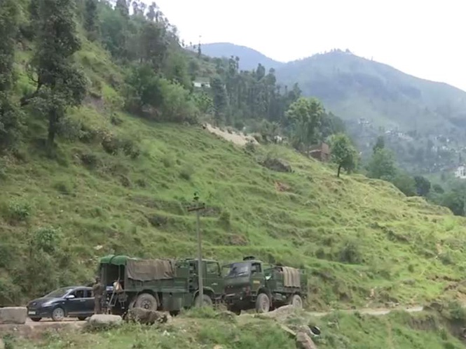 Image from: J-K: Anti-terror 'Operation Sheruwali' enters its twelfth day in Rajouri