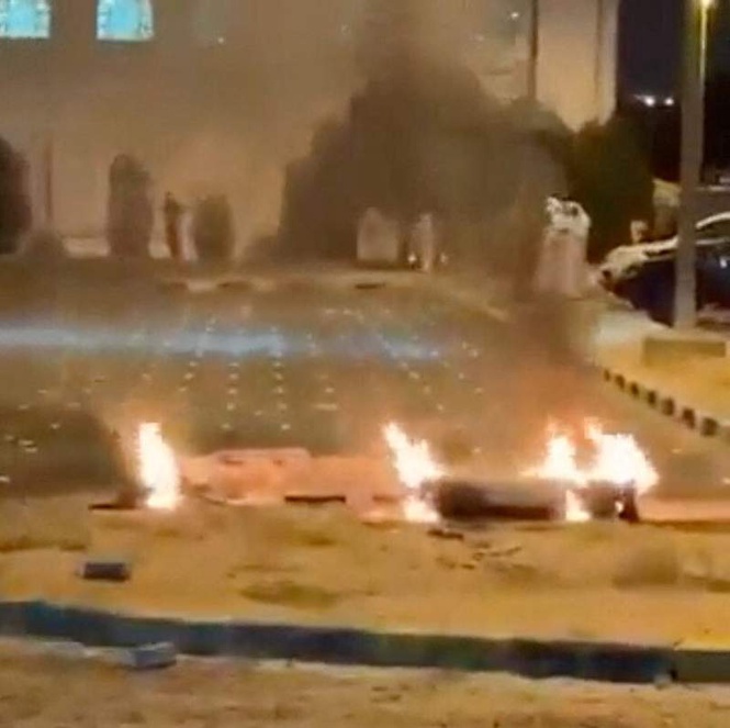 Image from: Iran strikes Kuwait airport, several injured, flights suspended