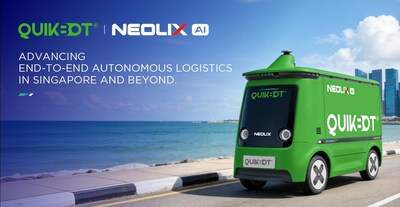 Image from: Neolix and QuikBot Sign Strategic Partnership to Advance End-to-End Autonomous Delivery in Singapore and Beyond