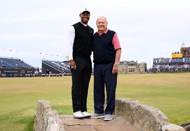 Image from: Jack Nicklaus recalls the major championship when Tiger Woods was left shocked by what happened to him on the final day