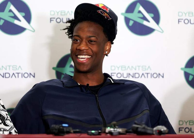 Image from: AJ Dybantsa wants to break his ‘too easy’ NBA myth by playing against Kevin Durant, LeBron James