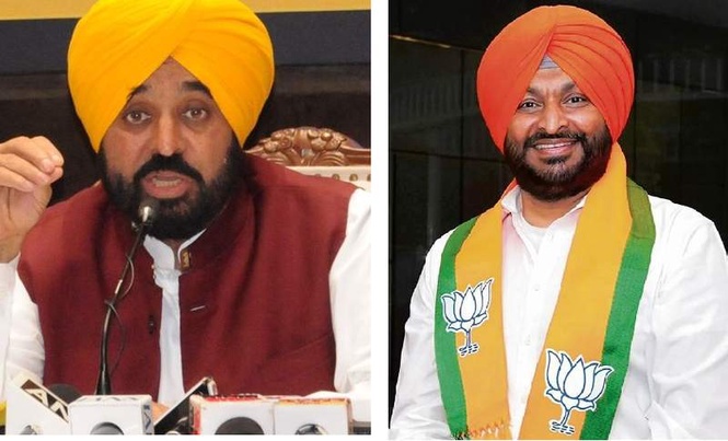 Image from: ‘Ravneet Bittu will neither be minister nor MP, soon’: Punjab CM Mann’s jibe at once best friend