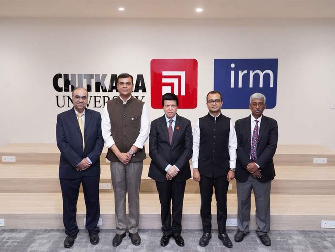 Image from: Chitkara University Launches Punjab’s First IRM India Affiliate-Licensed Global Centre for Enterprise Risk Management