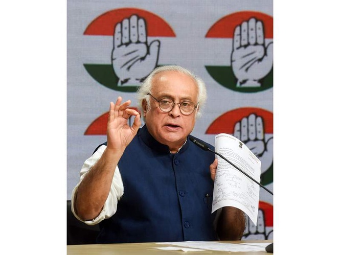 Image from: "Pradhan shamelessly digging his heels; Why is PM protecting him?": Jairam Ramesh on CBSE's OSM row