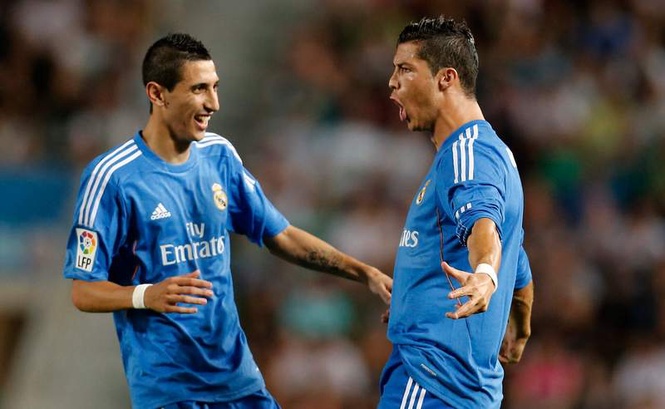 Image from: Angel Di Maria applauds Ronaldo’s one otherwordly ability, but doesn’t think he’s better than Messi