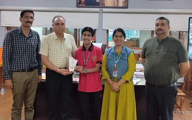 Image from: DAV student shines at International chess tourney