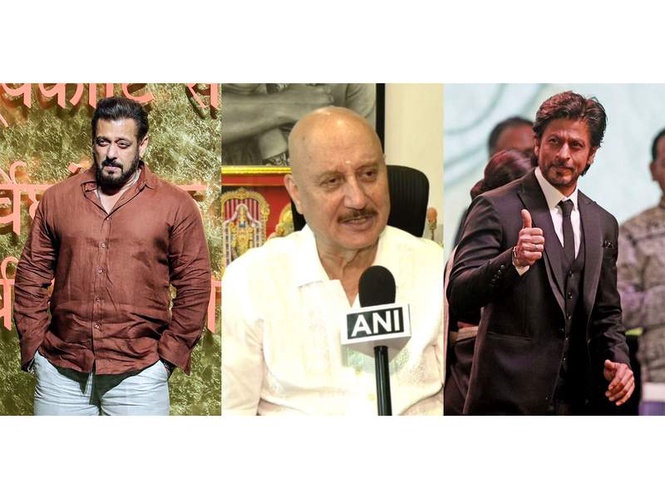 Image from: "I know every inch of that place": Anupam Kher recalls shooting in SRK's 'Mannat'; speaks on working with Salman Khan
