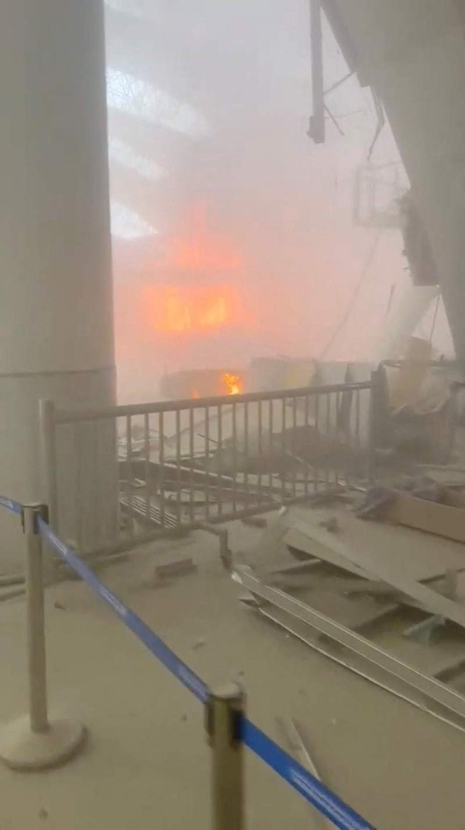 Image from: Iranian strike hits Kuwait airport as US targets key island in new test of ceasefire