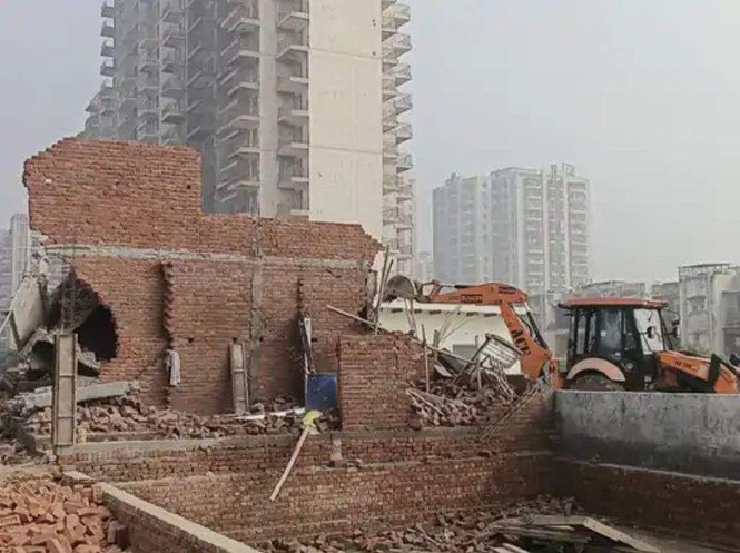 Image from: Delhi L-G Sandhu orders action against illegal constructions in city
