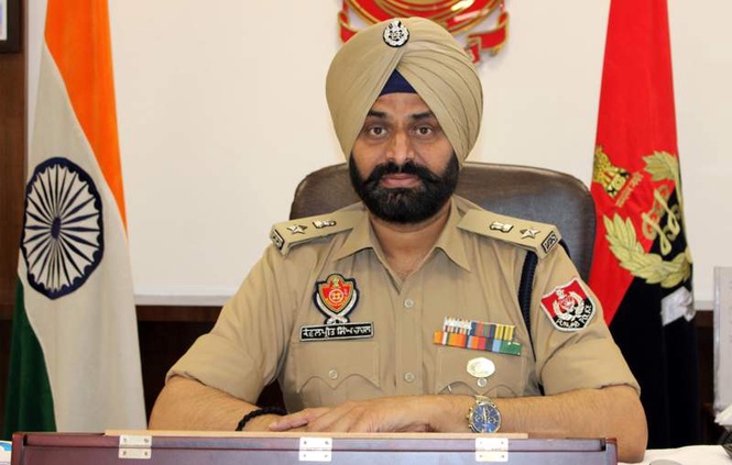 Image from: Kanwalpreet Singh Chahal takes charge as SSP Amritsar Rural