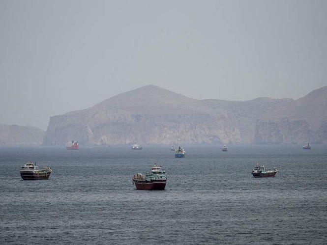 Image from: US military denies its vessel was hit in Sea of Oman, says “Iran is lying” about Strait of Hormuz rules violation