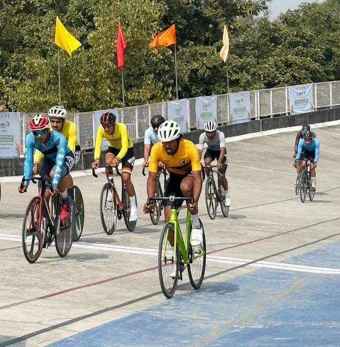 Image from: Guru Nanak Dev varsity velodrome keeping cyclists on track to success