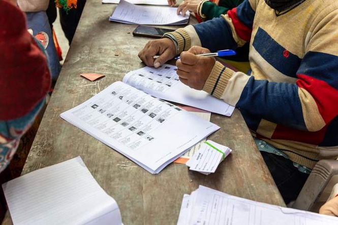 Image from: Voter verification camps across Fatehgarh Sahib district on June 7