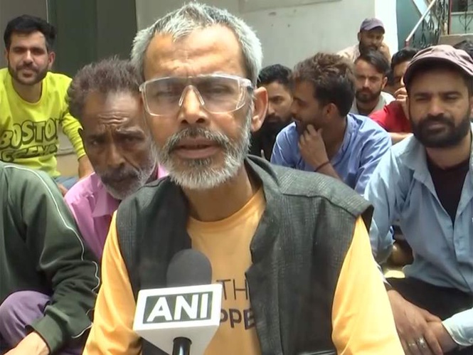 Image from: J-K: Sanitation workers protest in Doda, demand regularisation and better employment benefits